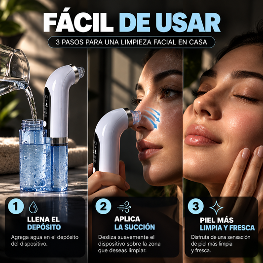 Extractor De Espinillas A Vapor:Limpieza Facial Profunda Desde Casa